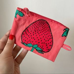 BAGGU Strawberry Coin Purse